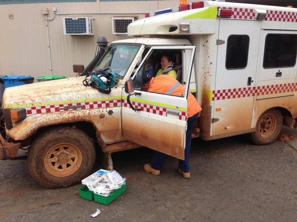 Dirty paramedic car | Mildura, VIC | Mildura First Aid Services
