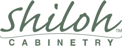 A logo for shiloh cabinetry is shown on a white background.