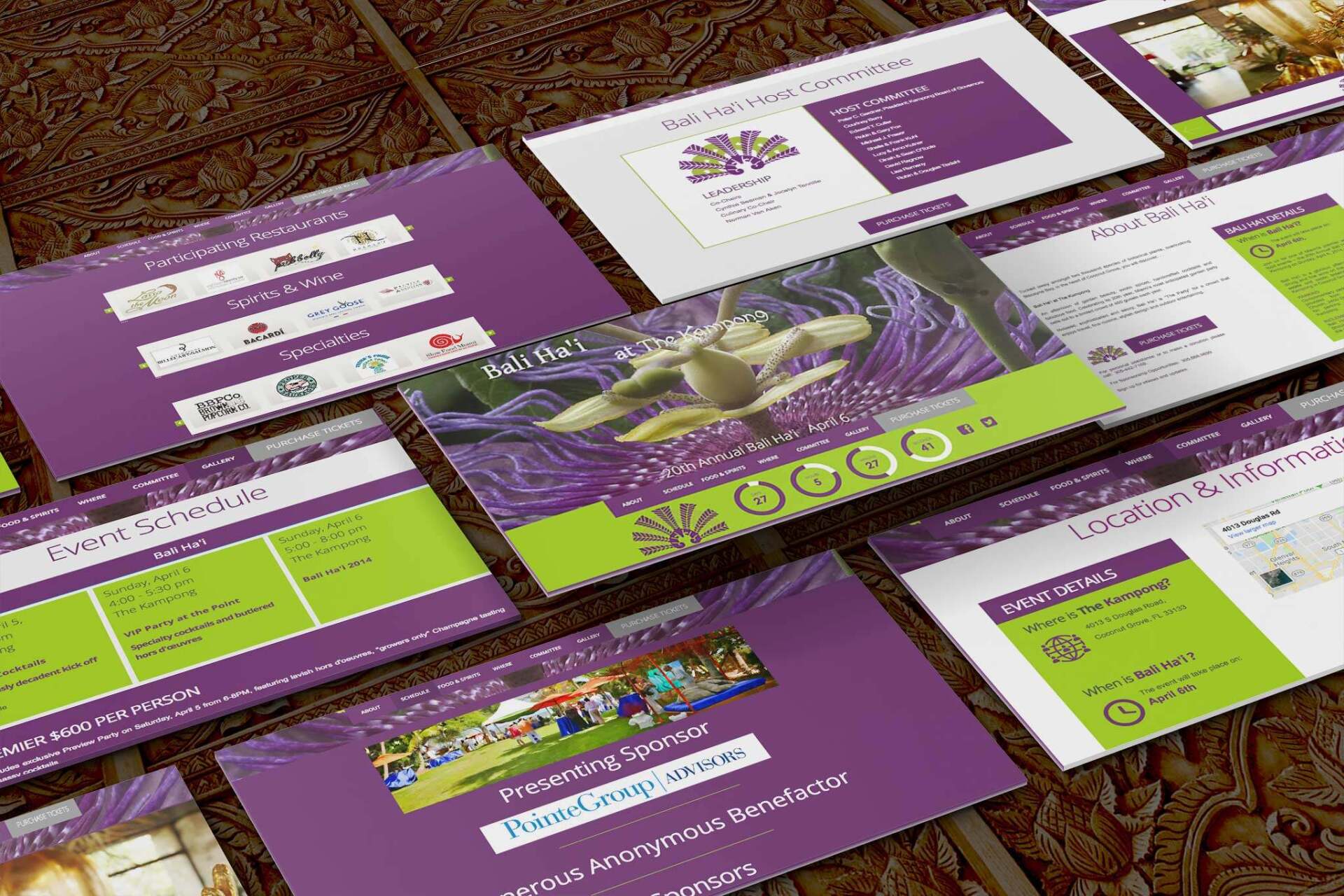 Creative website design by ENVISIONWORKS Digital Marketing Agency, Miami