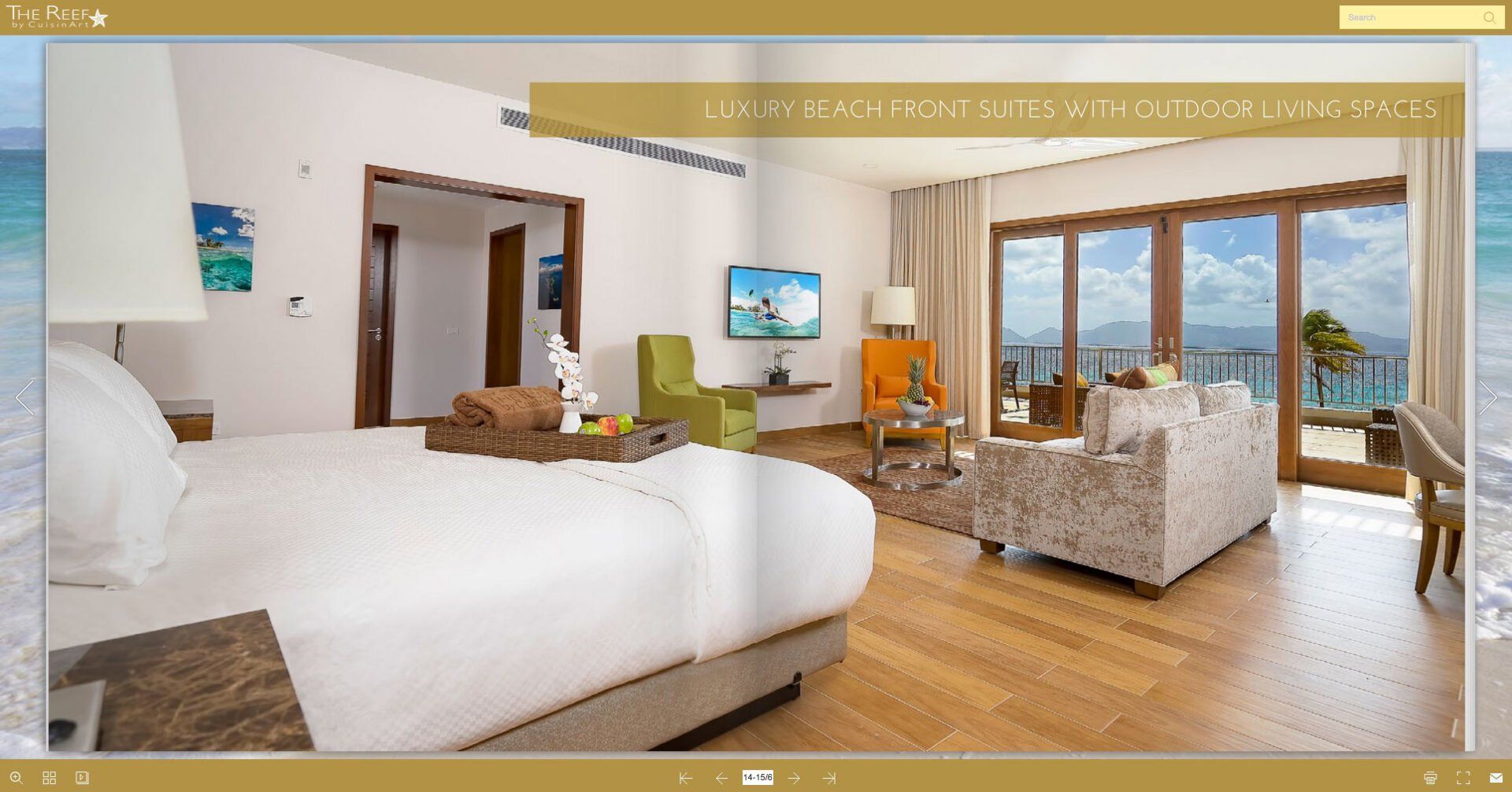The Reef by CuisinArt marketing collateral by ENVISIONWORKS Inc.