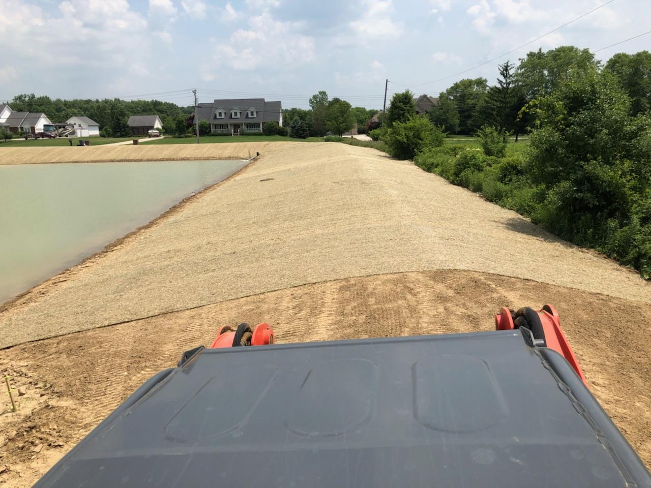 Meadowmoore Pond - Slope Stabilization