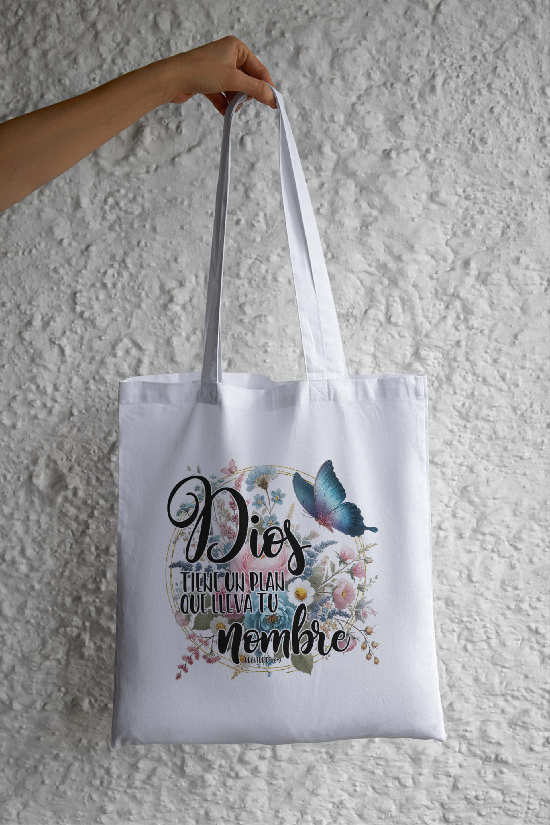 Dios Tiene Un Plan Tote Bag