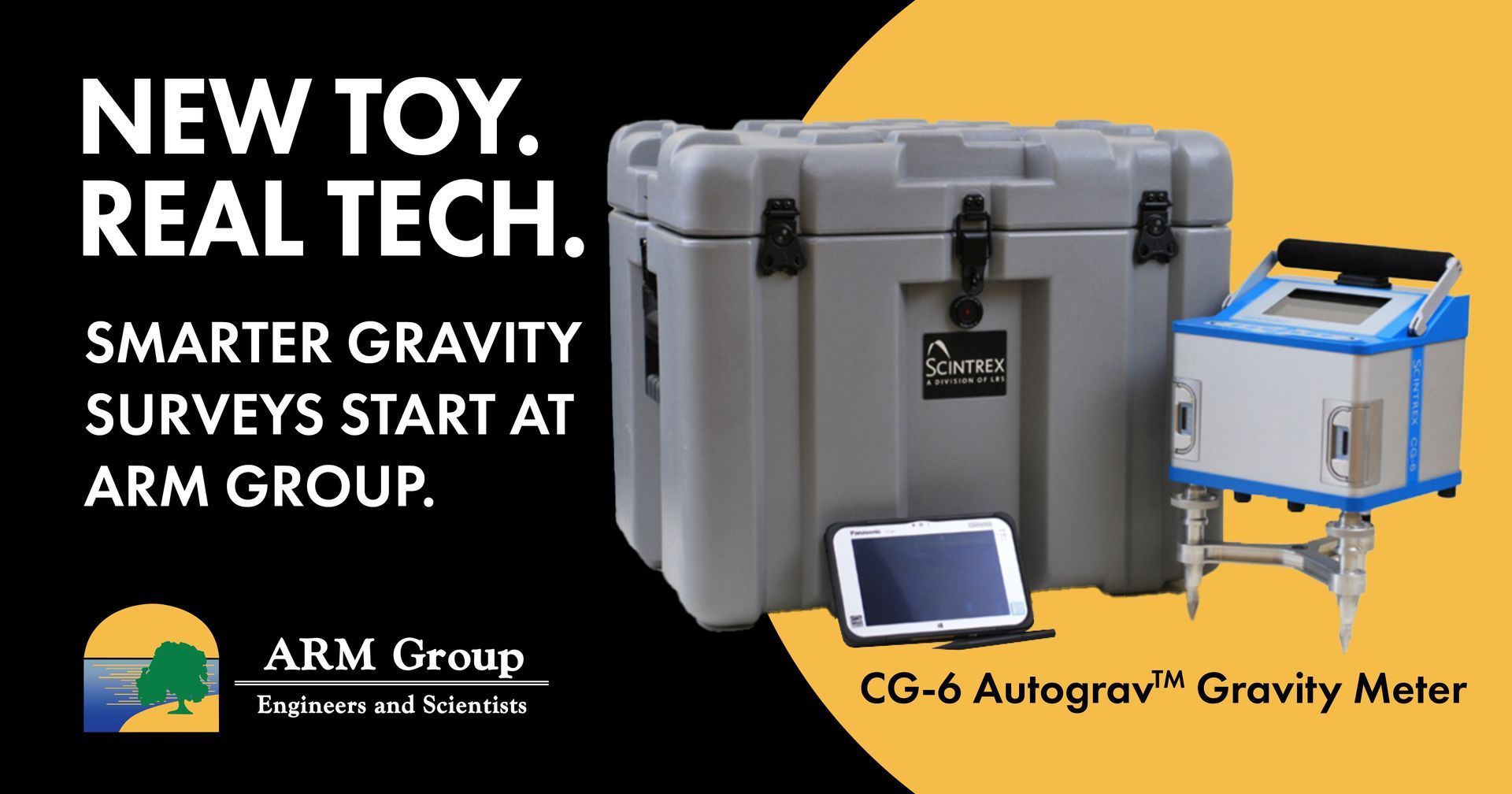  gravity meter surey by ARM Group