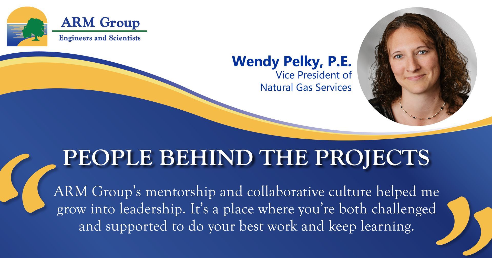 Wendy Pelky, P.E., Vice President, Natural Gas Services – ARM Group

