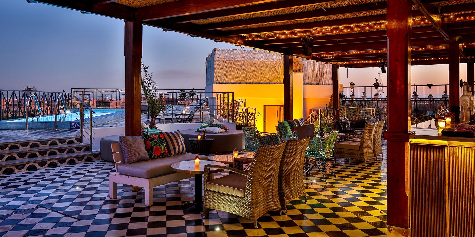 2Ciels Luxury Boutique Hotel & Spa (Guéliz / near Hivernage): chic, central, two-pool choice