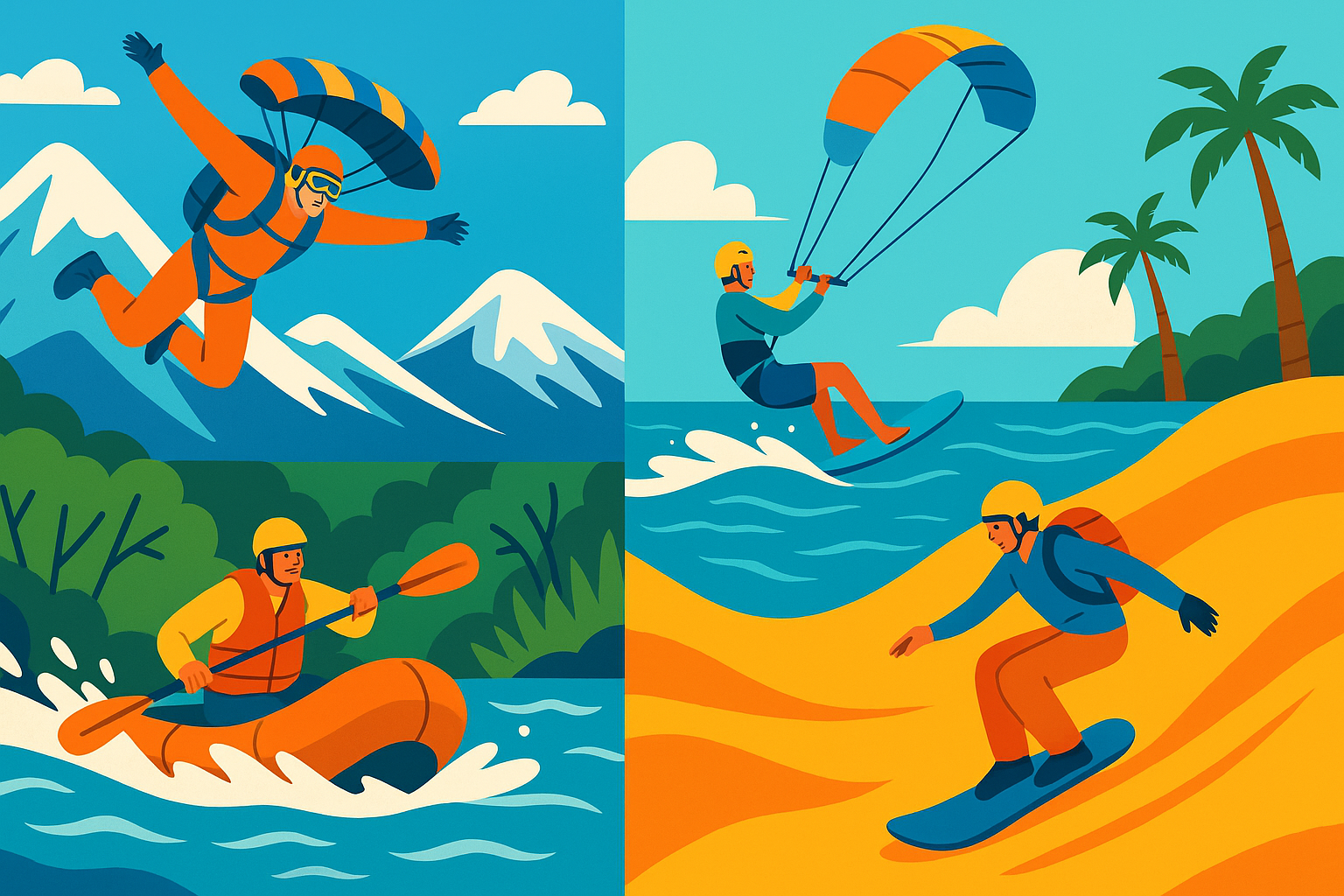 Active Holidays 2025: Top Extreme Sports to Try
