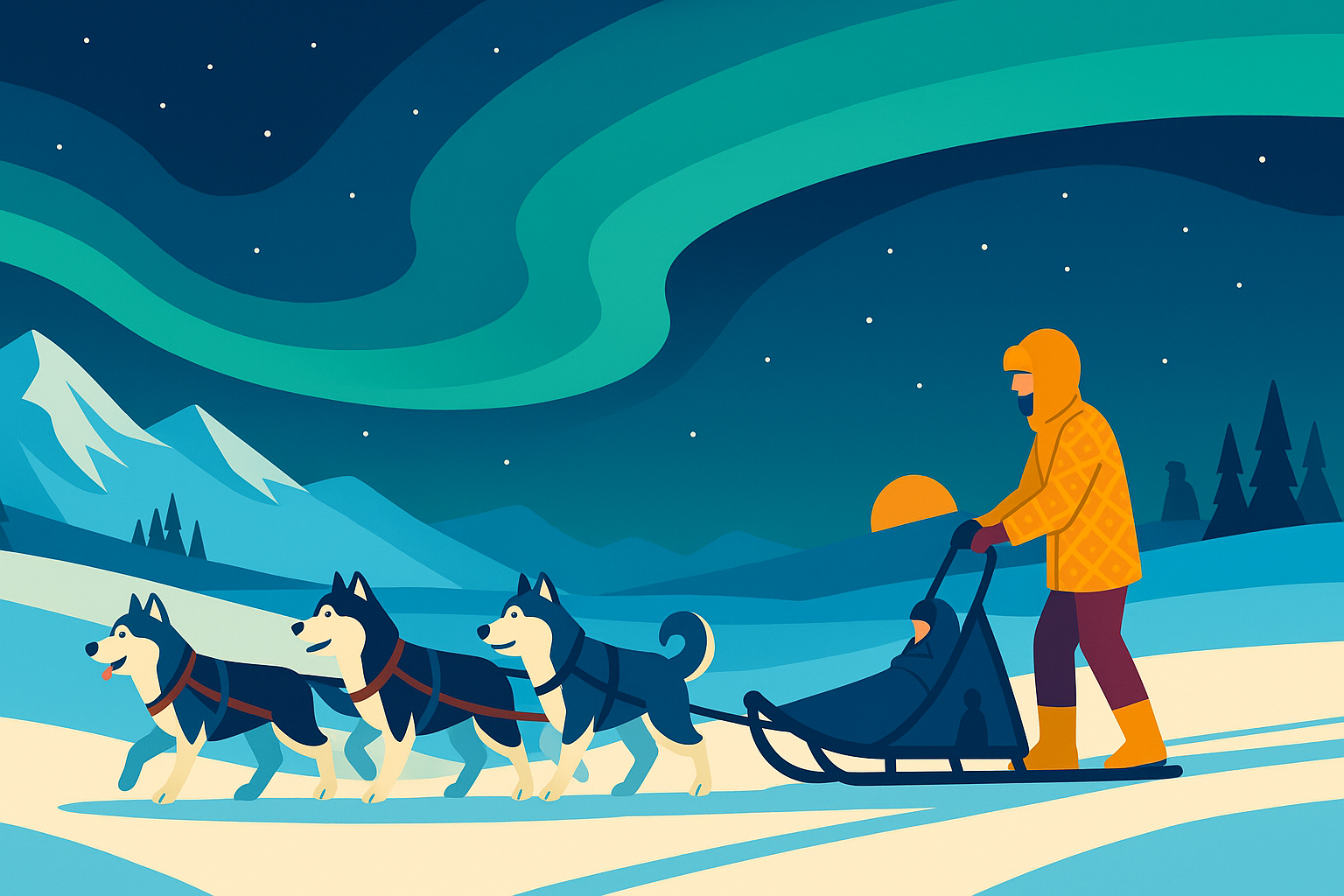Arctic holidays: Dog Sledding Adventures & Where to Go