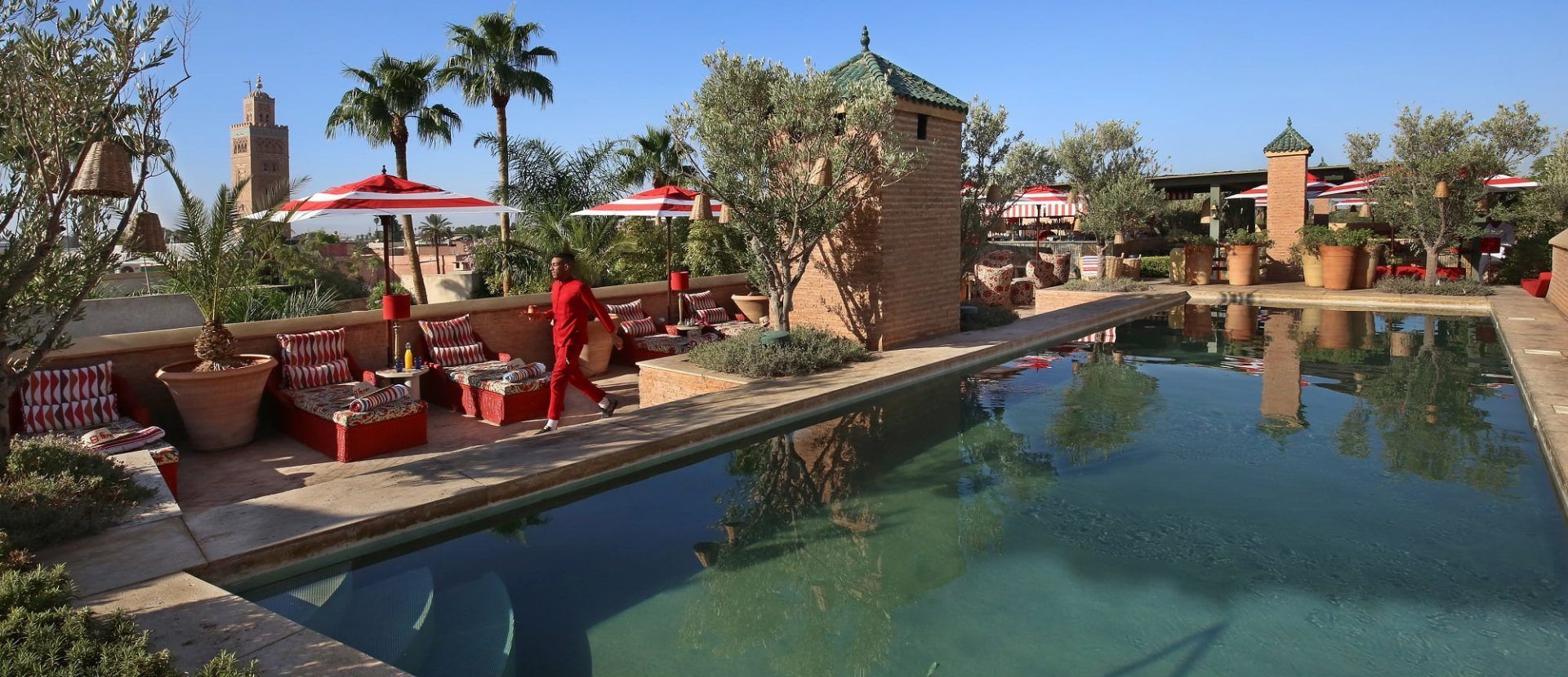 El Fenn (Medina): bold design, big rooftop, three pools