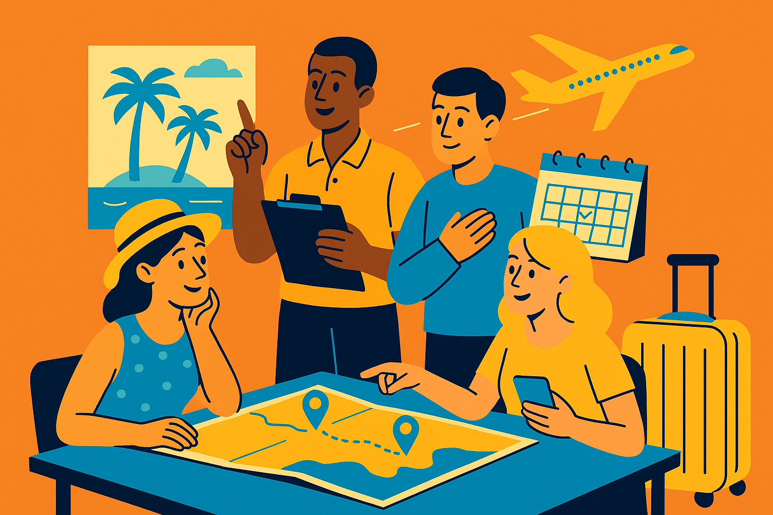 Group Holiday Itineraries: How to Plan the Perfect Trip