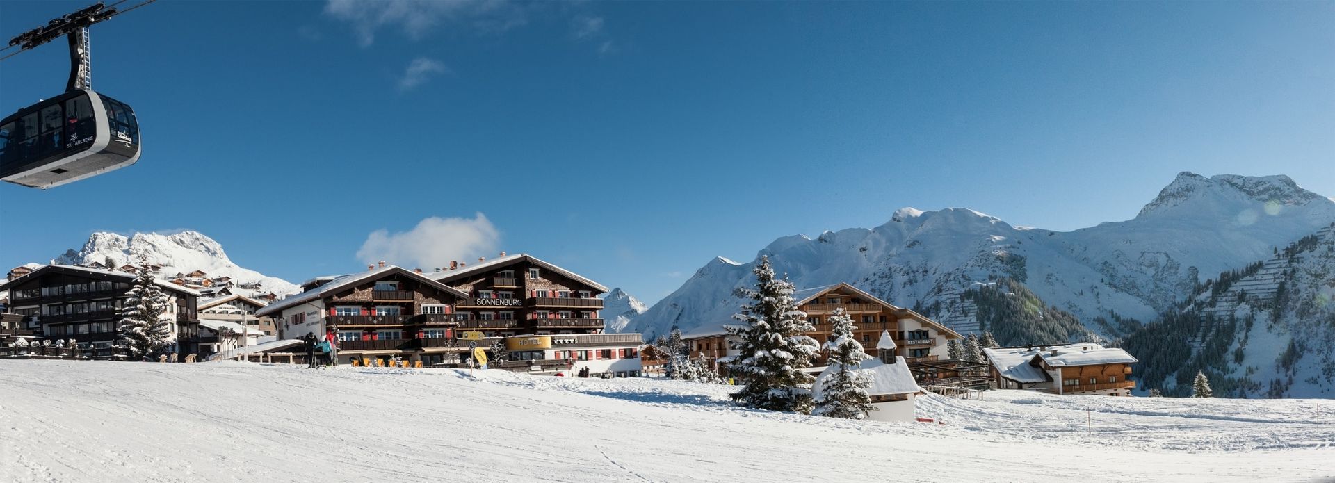 Hotel Sonnenburg, Lech am Arlberg, Austria