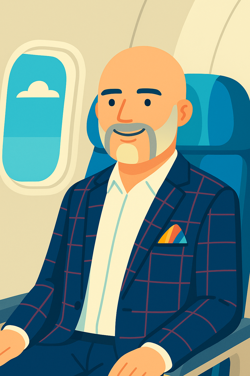 Jamie explains how he gets extra legroom on a plane