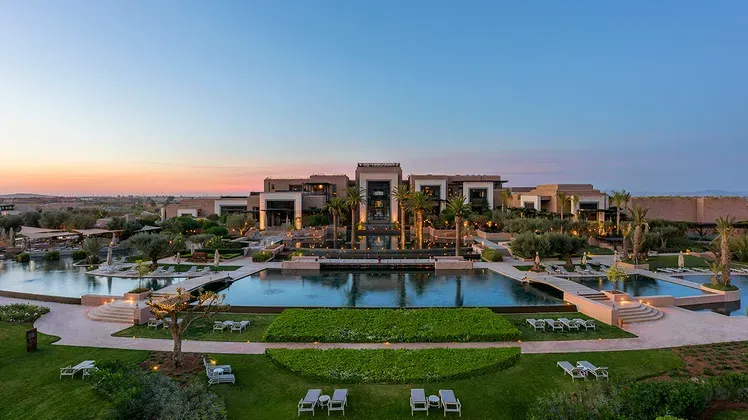 Les Deux Tours (Palmeraie): garden escape with city access