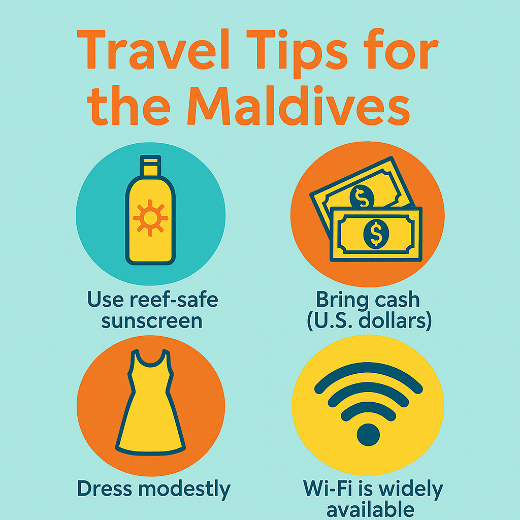 Travel tips for Maldives holidays – money, dress, Wi-Fi and reef-safe sunscreen