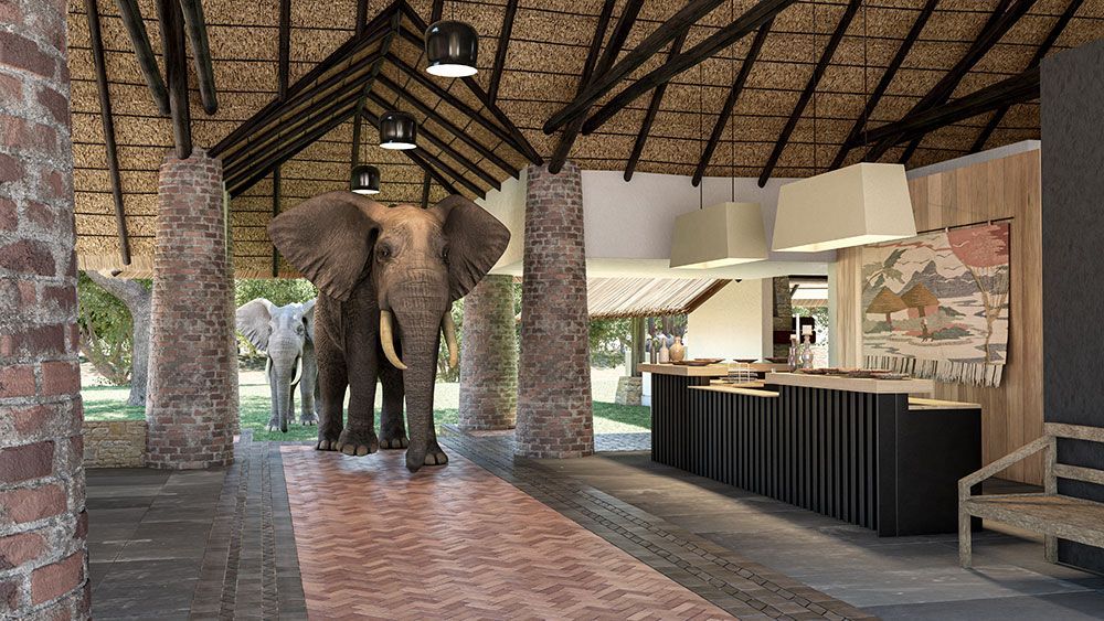 Mfuwe Lodge, Zambia