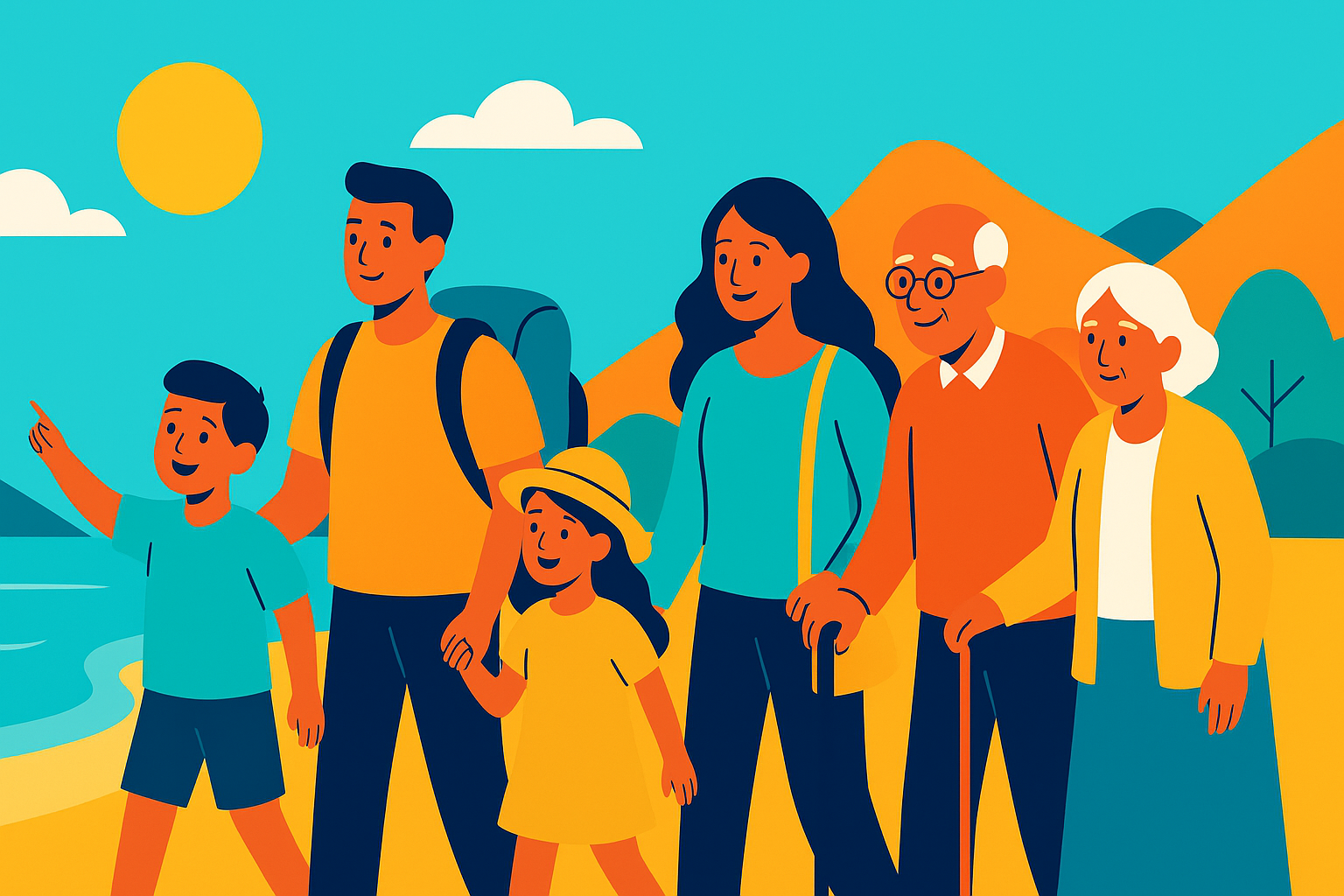 Multigenerational Family Trip Destinations for Every Generation