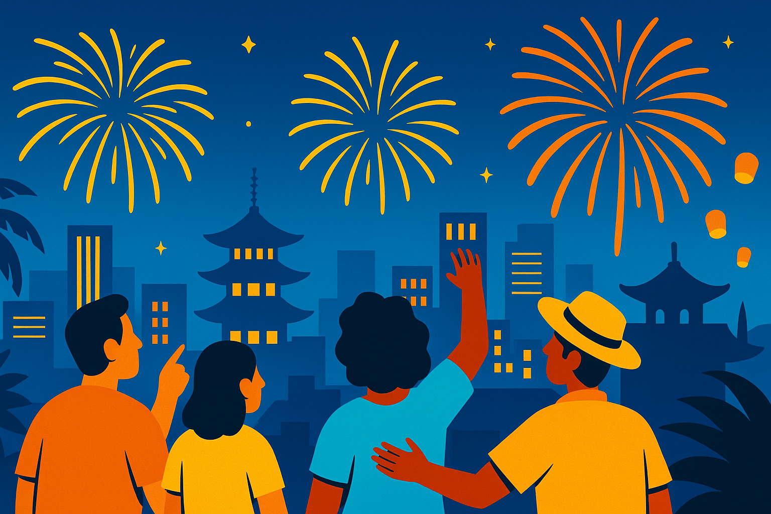 New Year’s Eve in Asia: Top 5 Destinations & Tips
