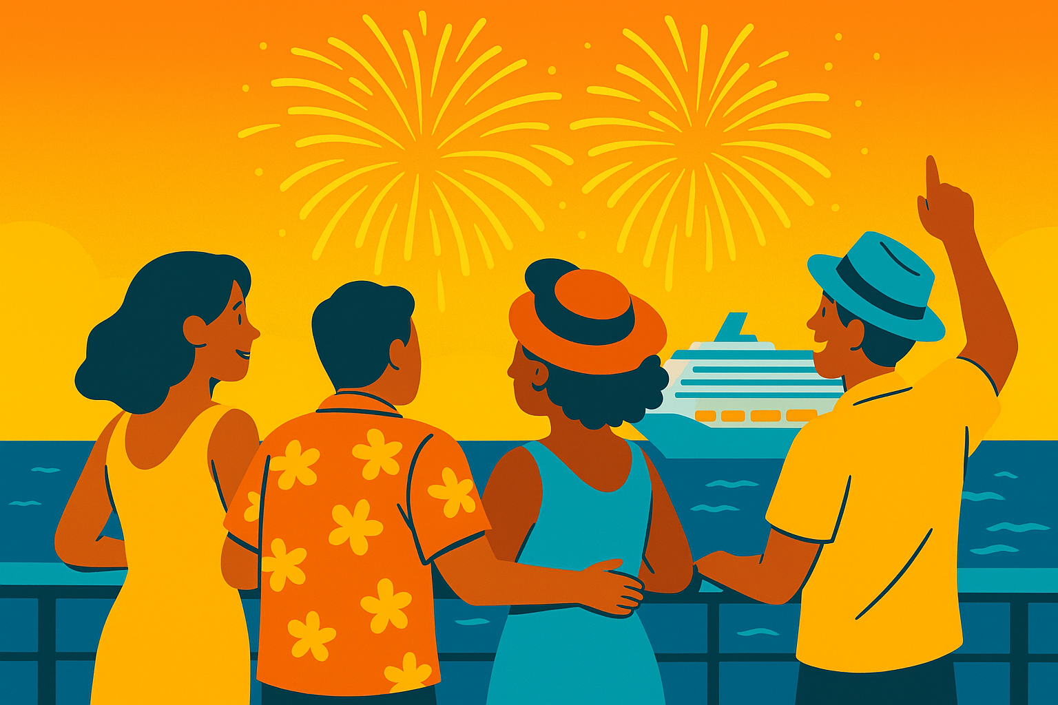New Year’s Eve on a Cruise: Top Itineraries & Inspiration