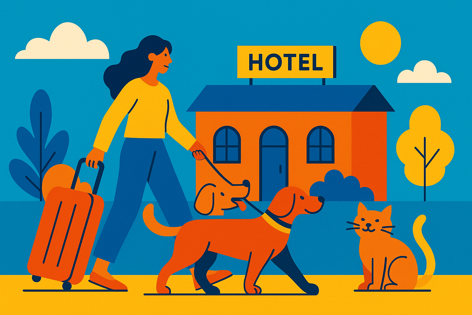 Pet-friendly Destinations for Holidays with Pets