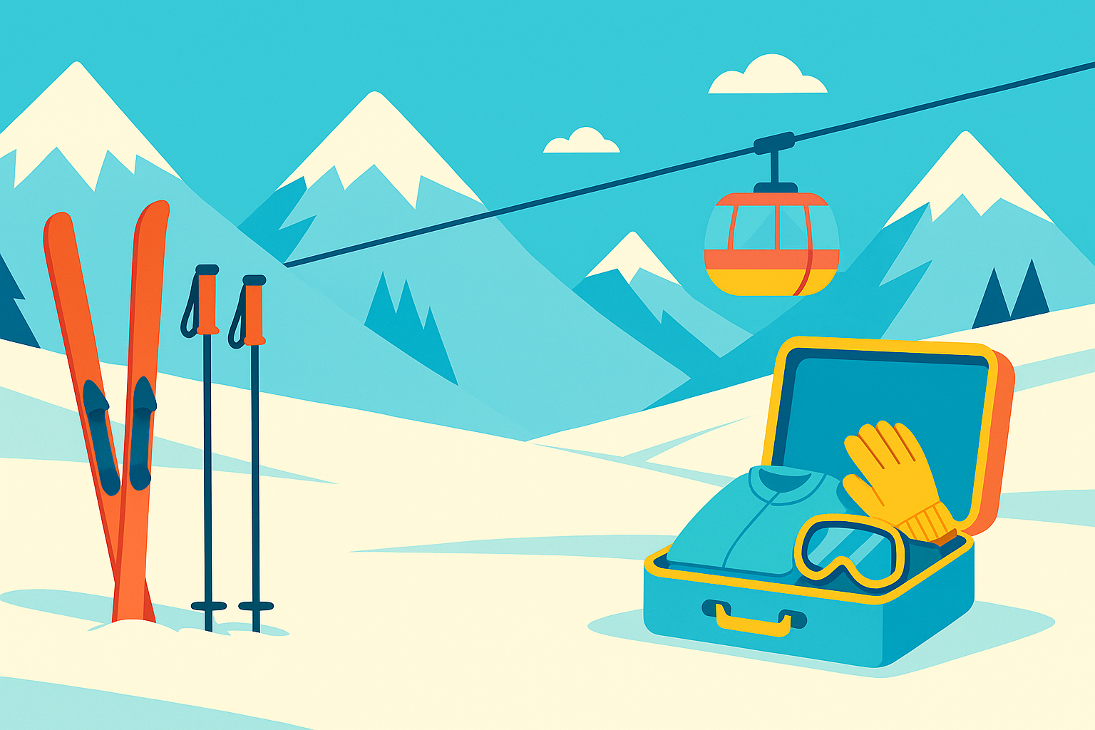 Ski Holiday Packing List: What to Pack for Your First Ski Trip