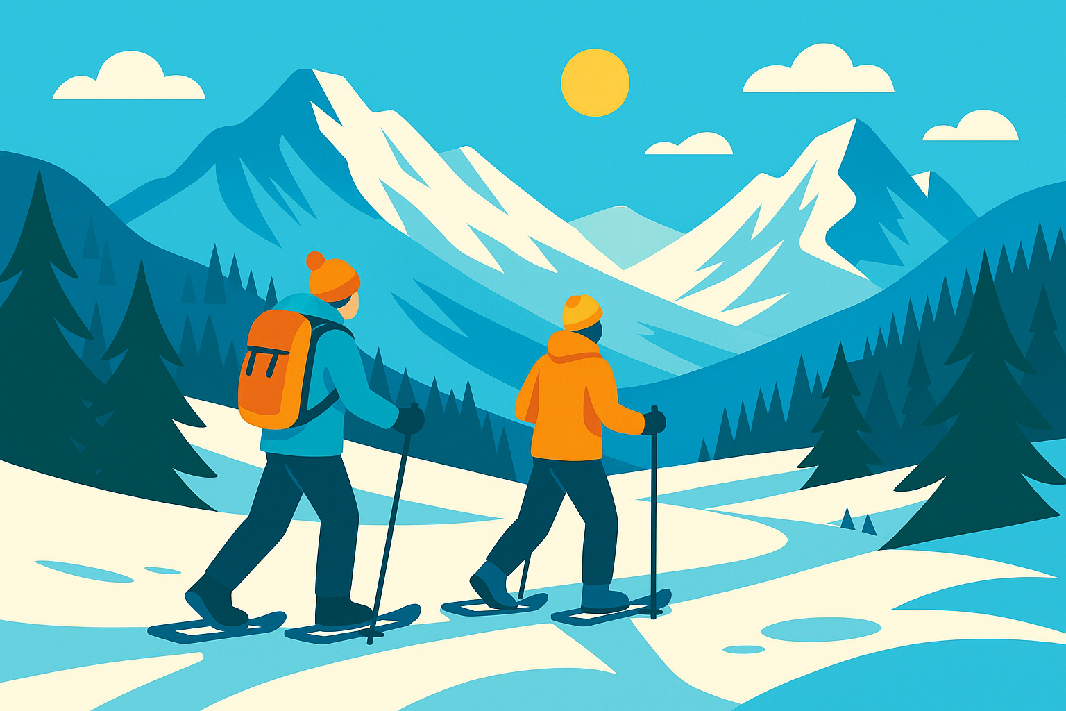 Adventure Holiday Destinations: Snowshoeing in the Canadian Rockies