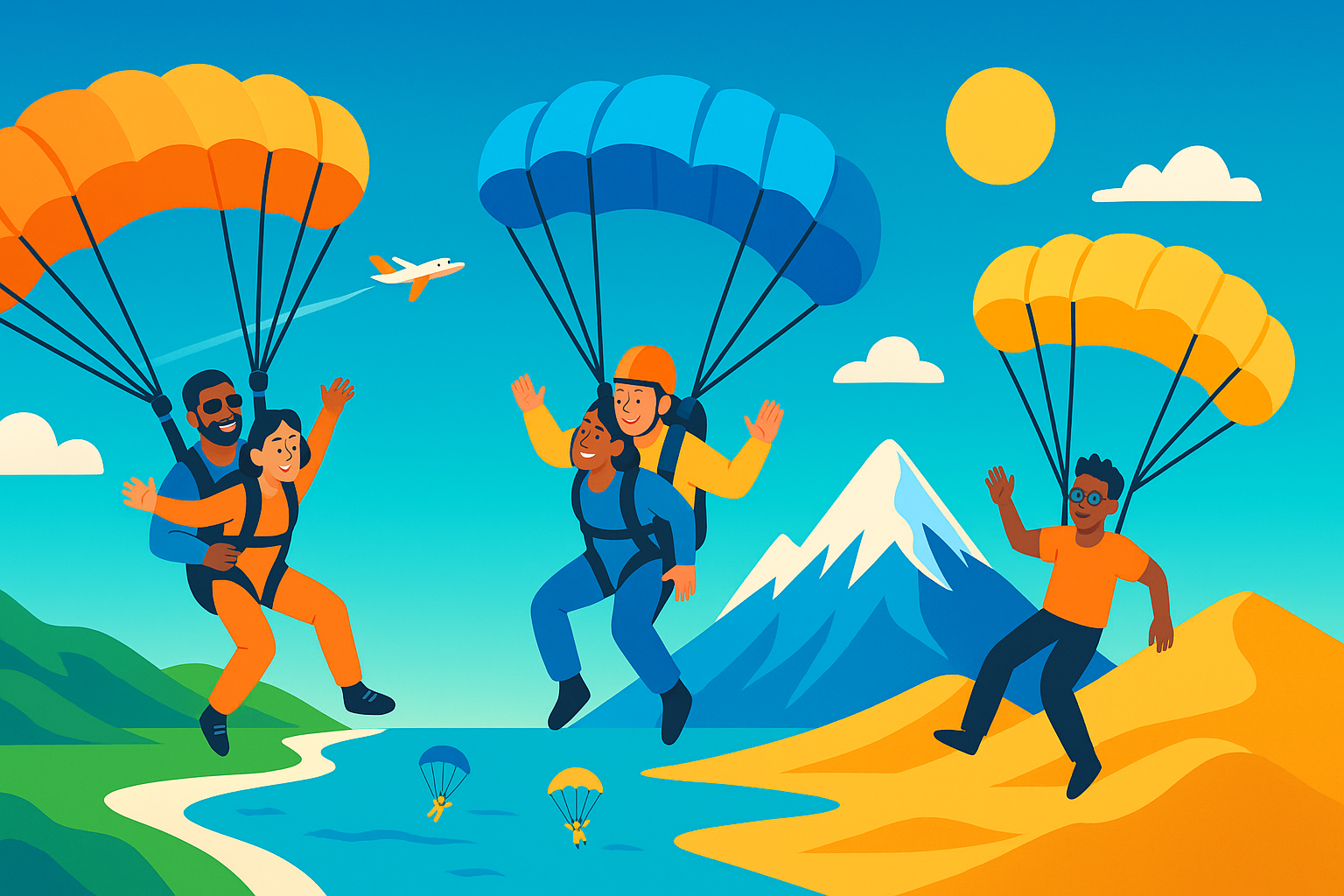 Active Holidays: Top Skydiving Destinations Worldwide