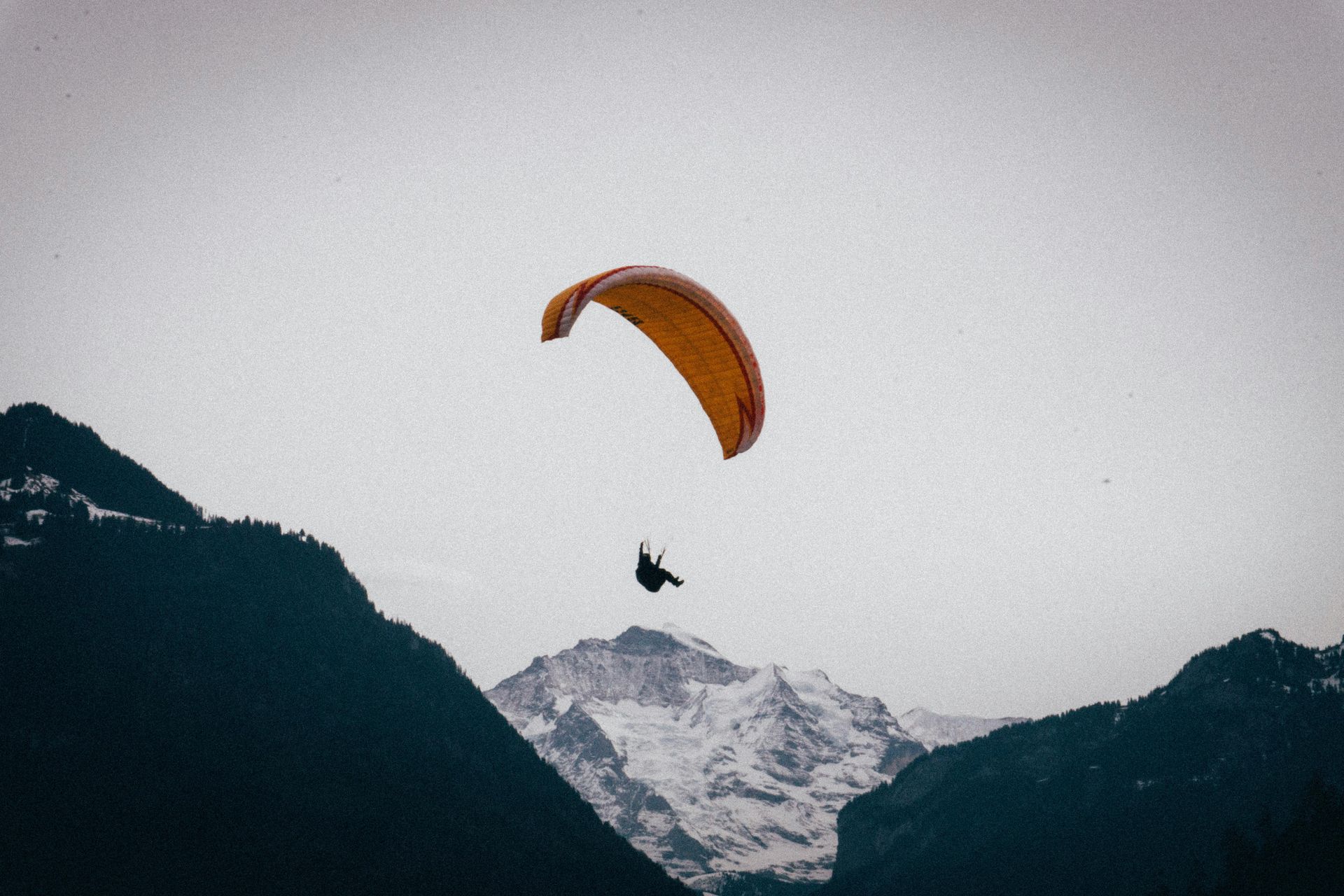Paragliding in Interlaken, Switzerland