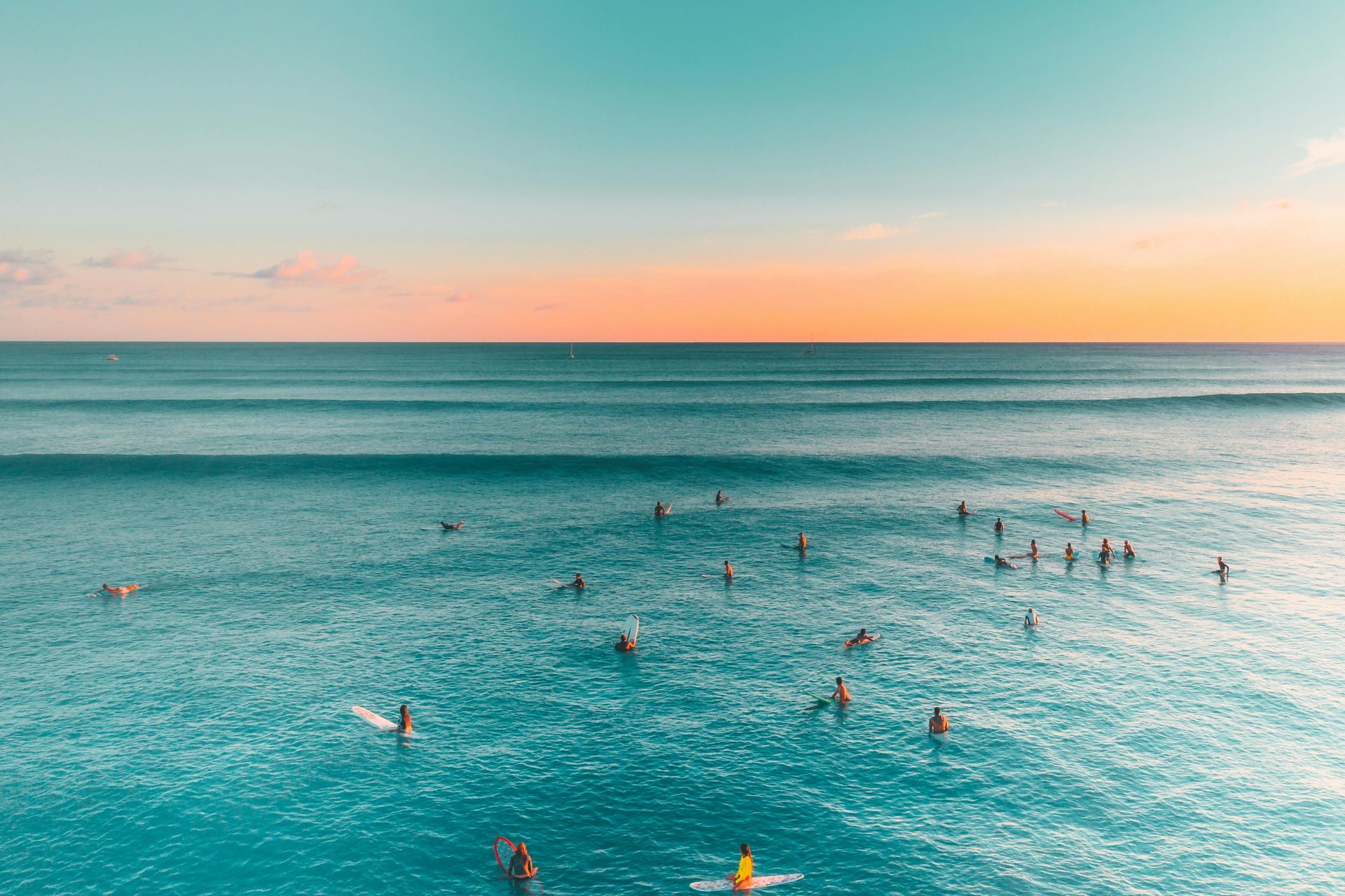 Paddleboarding in French Polynesia
