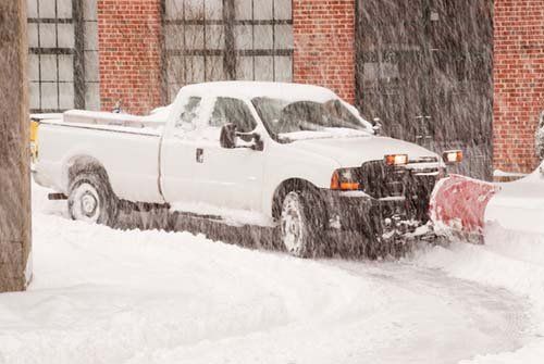 snow plow Removing Snow - Snow Plowing in East Brunswick, NJ