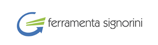 A logo for a company called ferramenta signorini