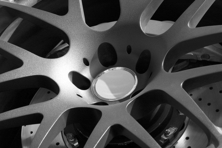 Scrap alloy wheel