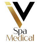 Un logotipo en blanco y negro para el maquillaje de Catherine Vega.