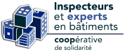 The logo for inspecteurs et experts en bâtiments cooperative de solidarité