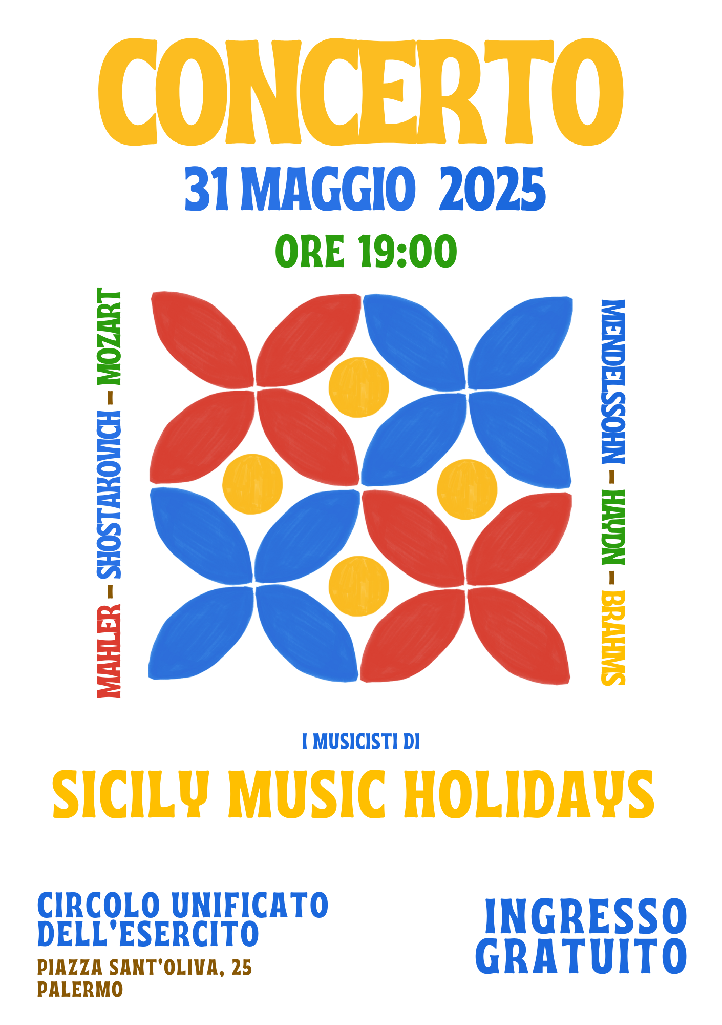 Manifesto del concerto: 