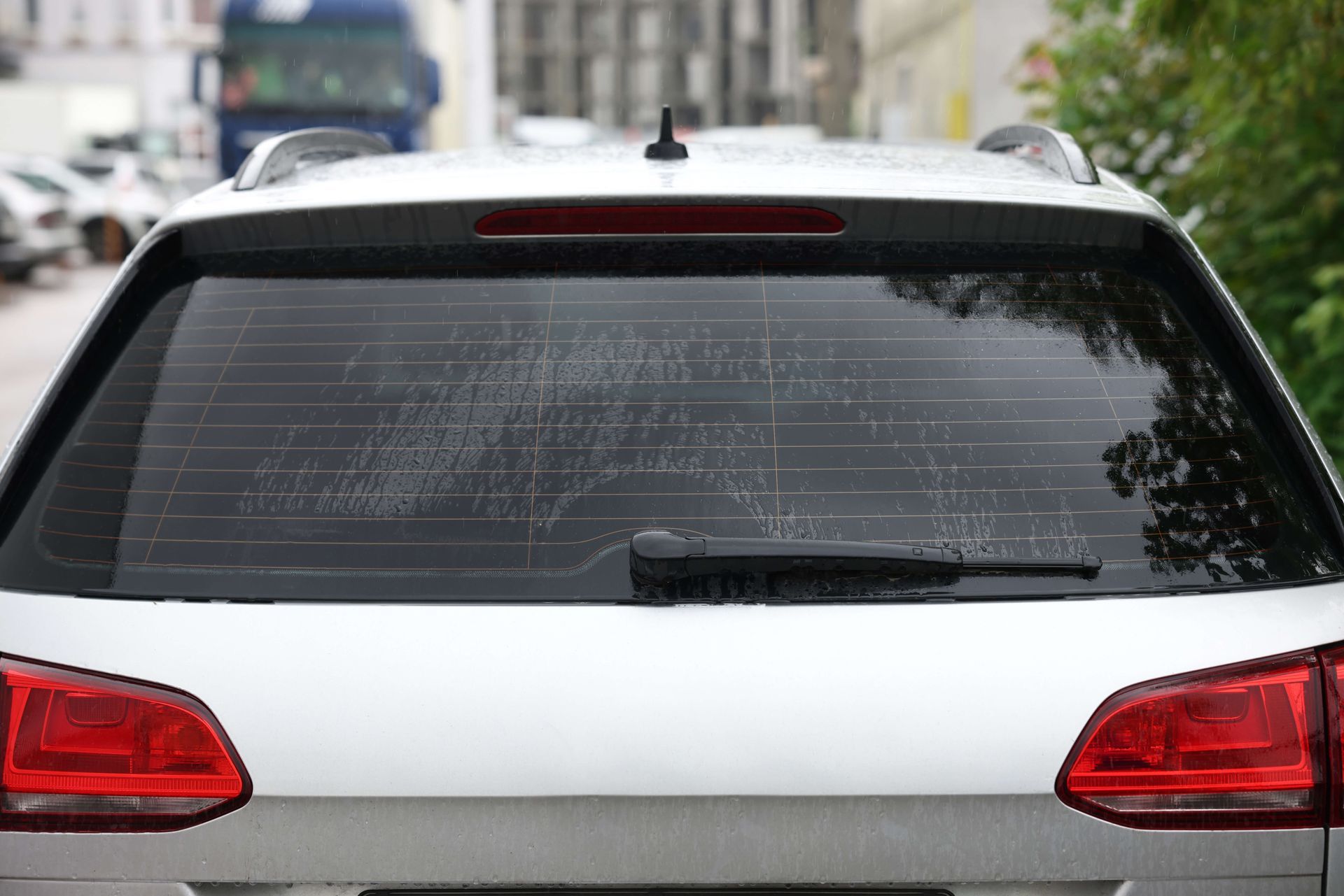 Rear Glass of a Car