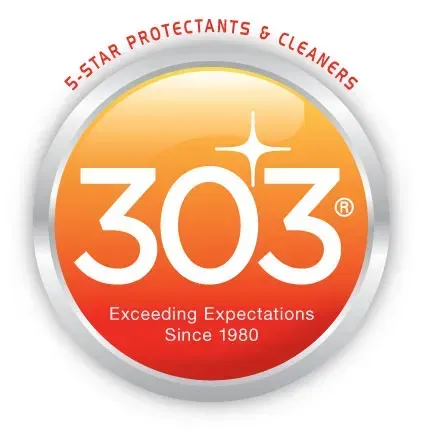 The logo for 303 exceeding expectations since 1980