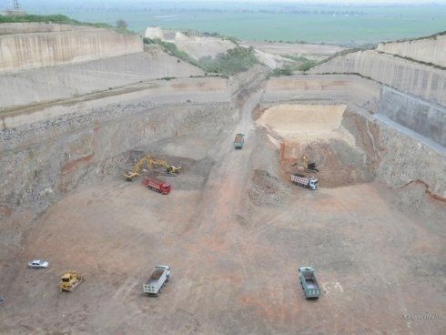 Lavori di realizzazione di discarica Coda Volpe
