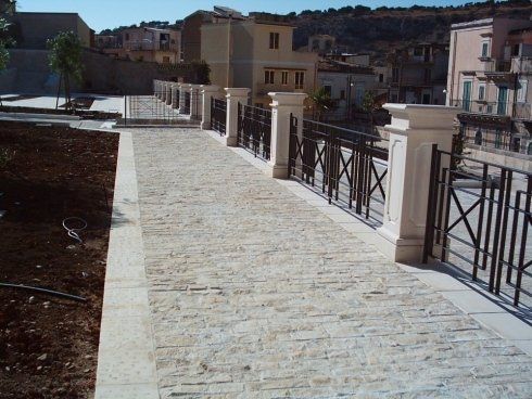 Lavori di restauro di Villa Penna