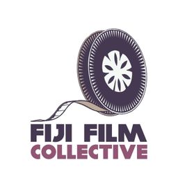 Logo: Film reel in purple, with 