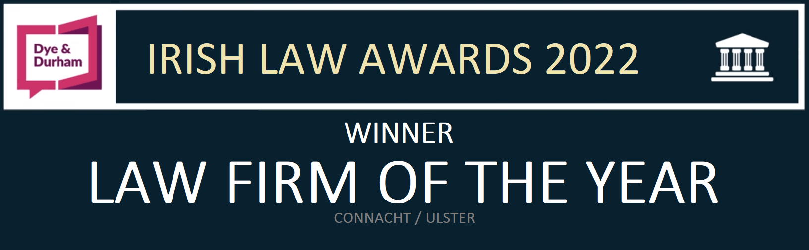 O'Donnell McKenna Solicitors Law fFrm of the year 2022