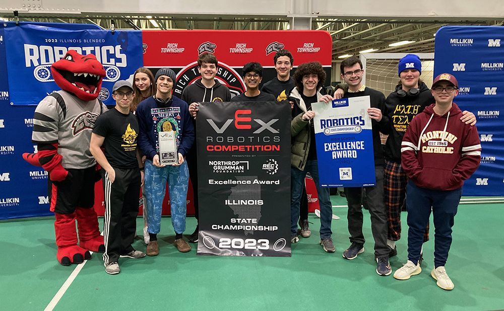 Robotics Makes Montini History and Are Headed to VEX Worlds!