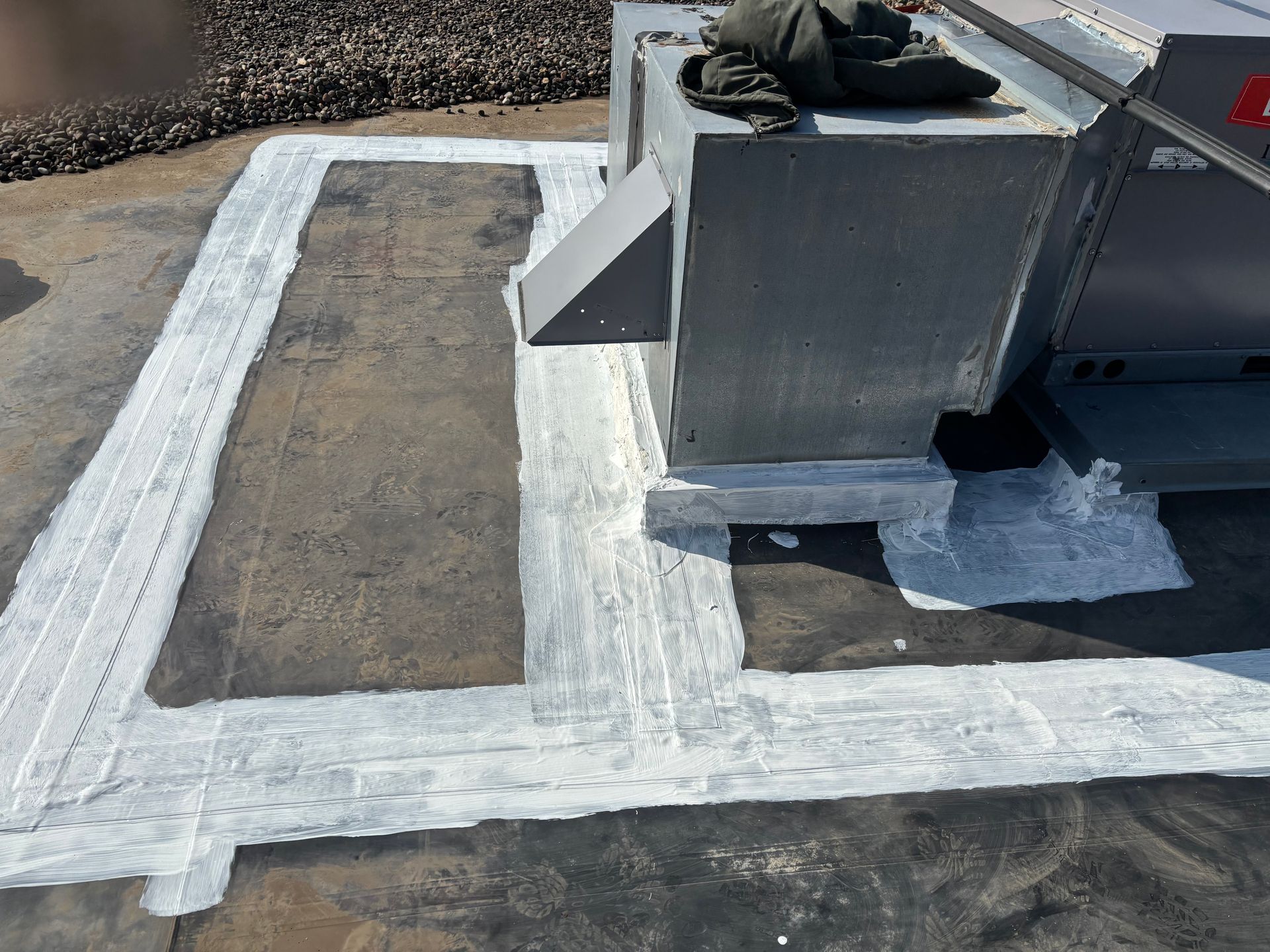Flat Roof Repair Process