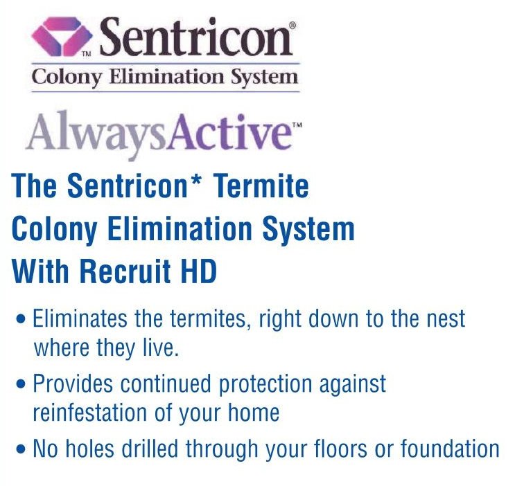 Sentricon Recruit HD system. Sentricon Recruit HD system.