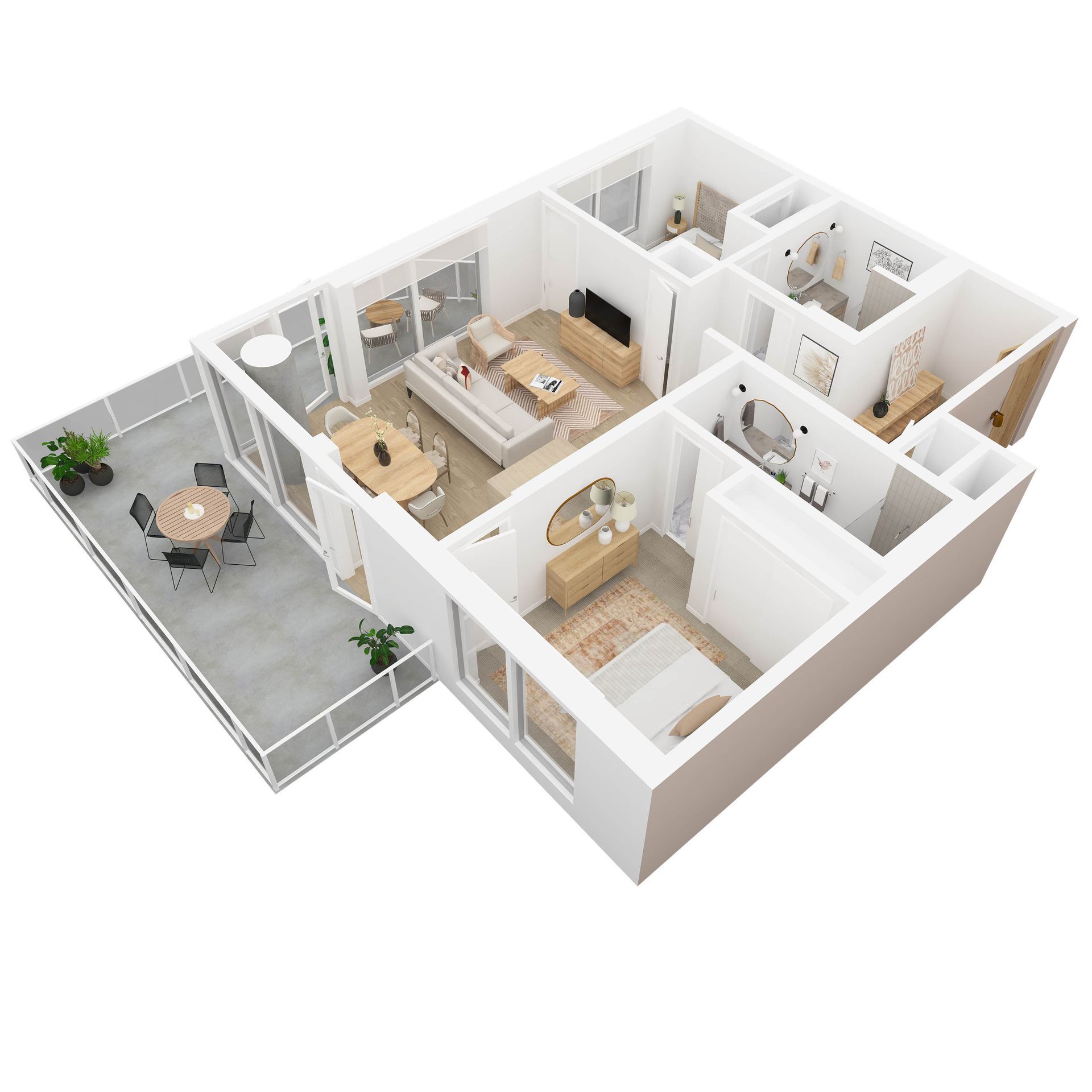 B1.2 Floor Plan View 