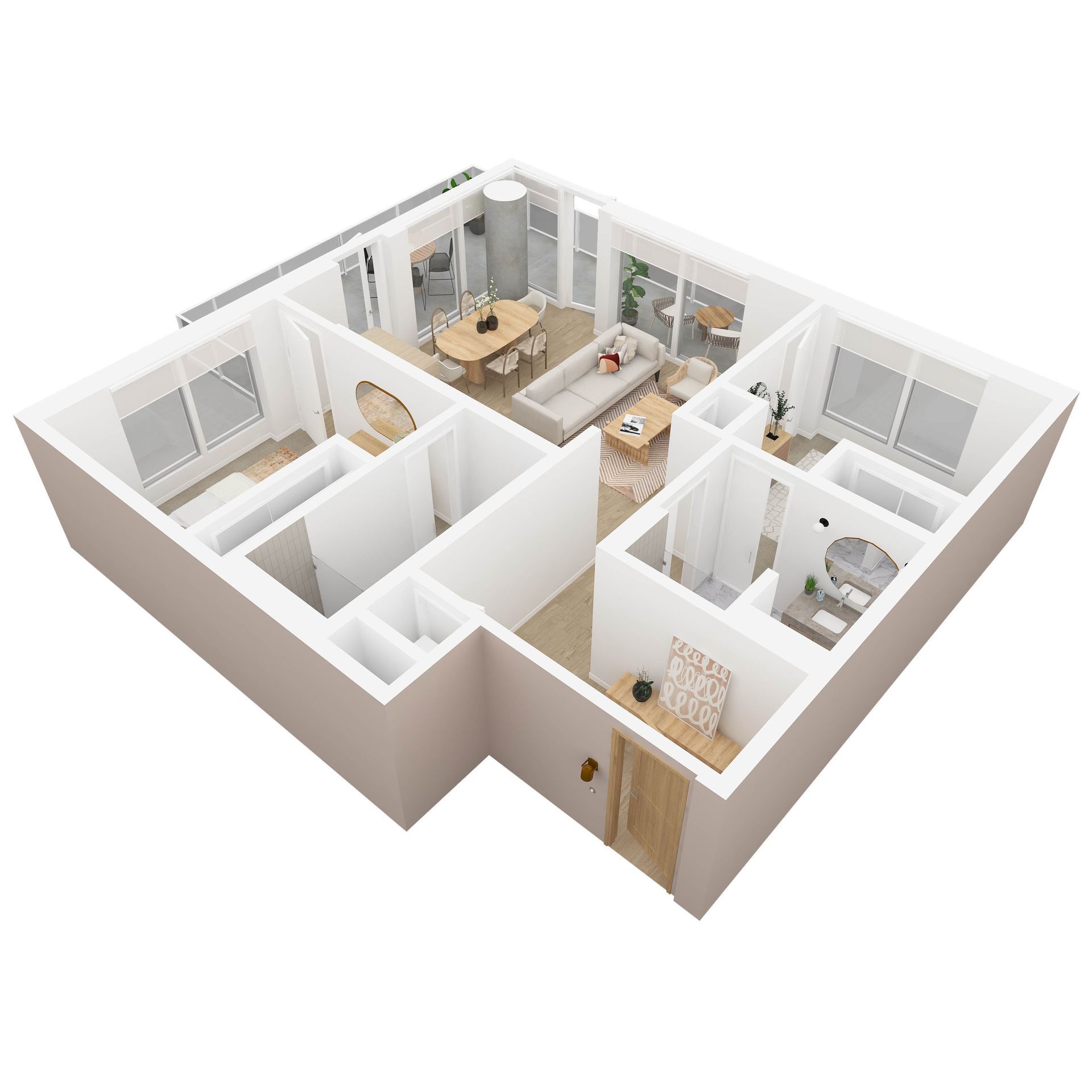 B1.2 Floor Plan View 2