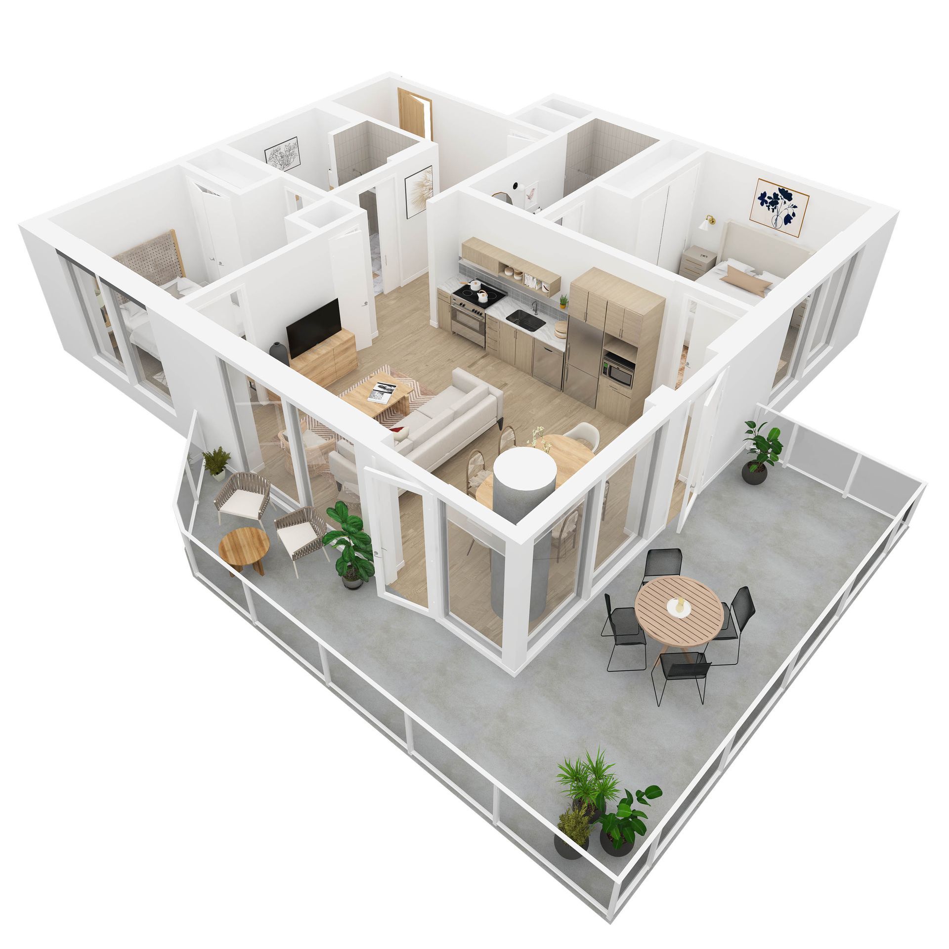 B1.2 Floor Plan View 3