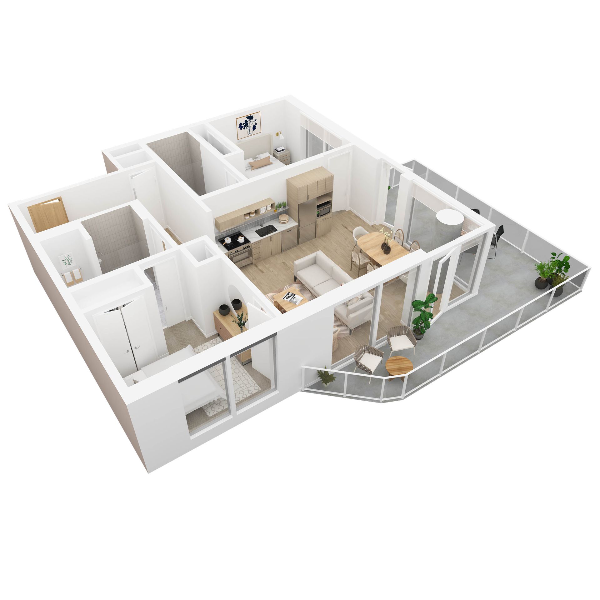 B1.2 Floor Plan View 4