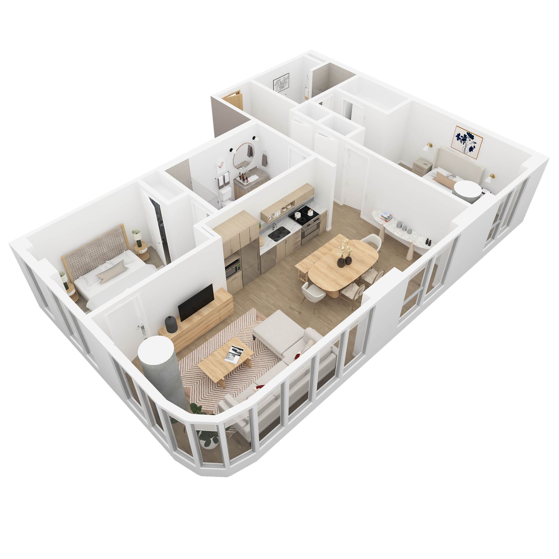 B4 Floor Plan View 1