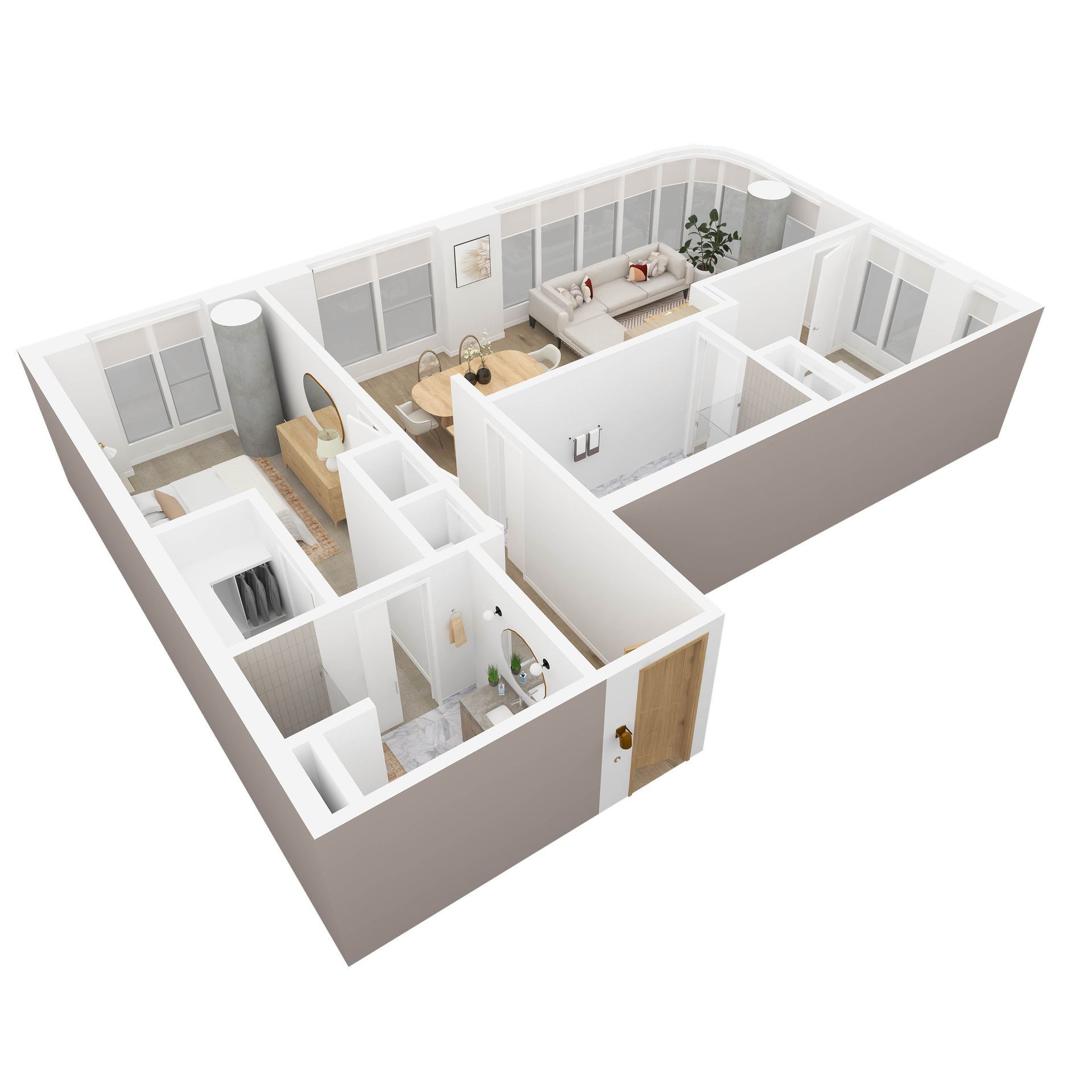 B4 Floor Plan View 4