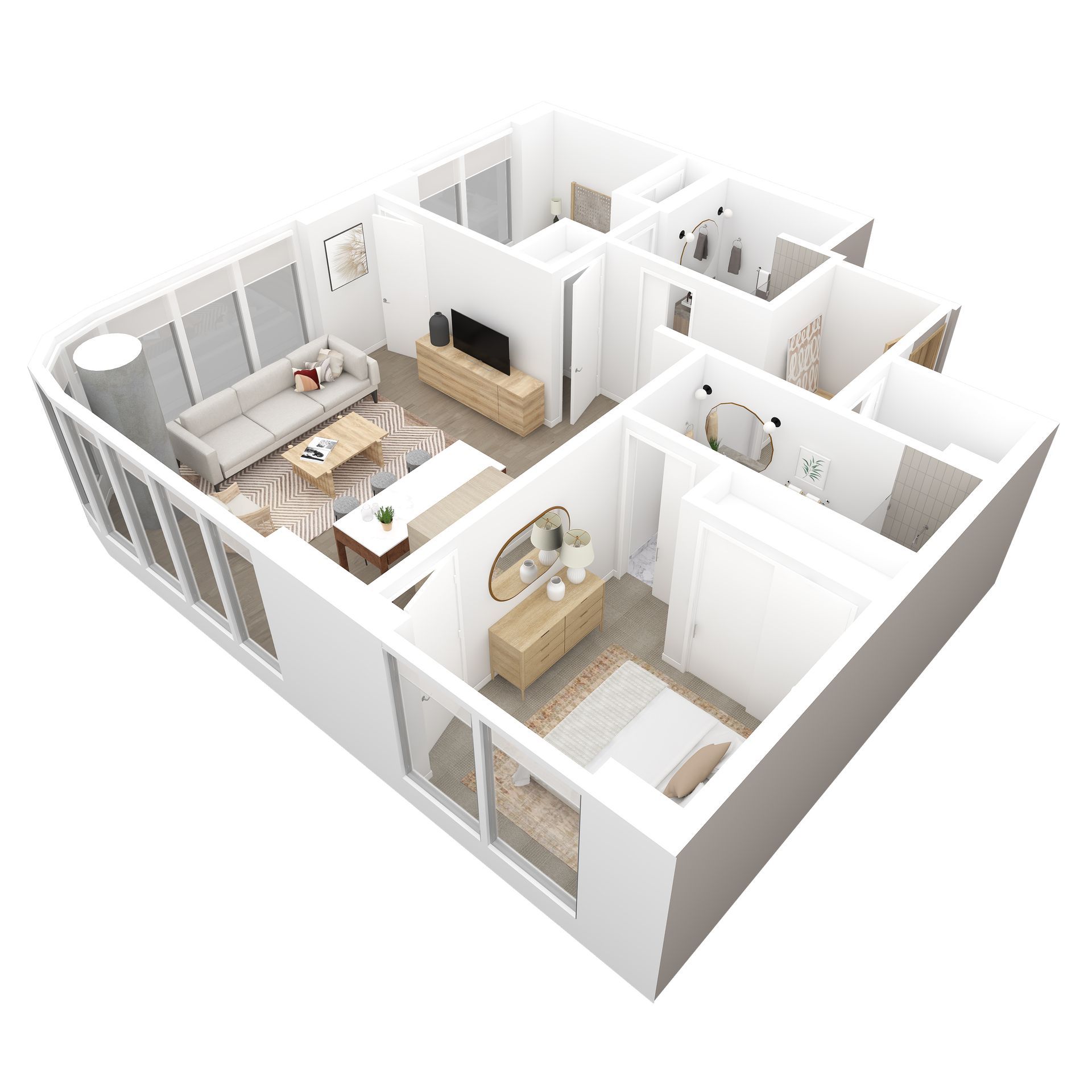 B2 Floor Plan View 2