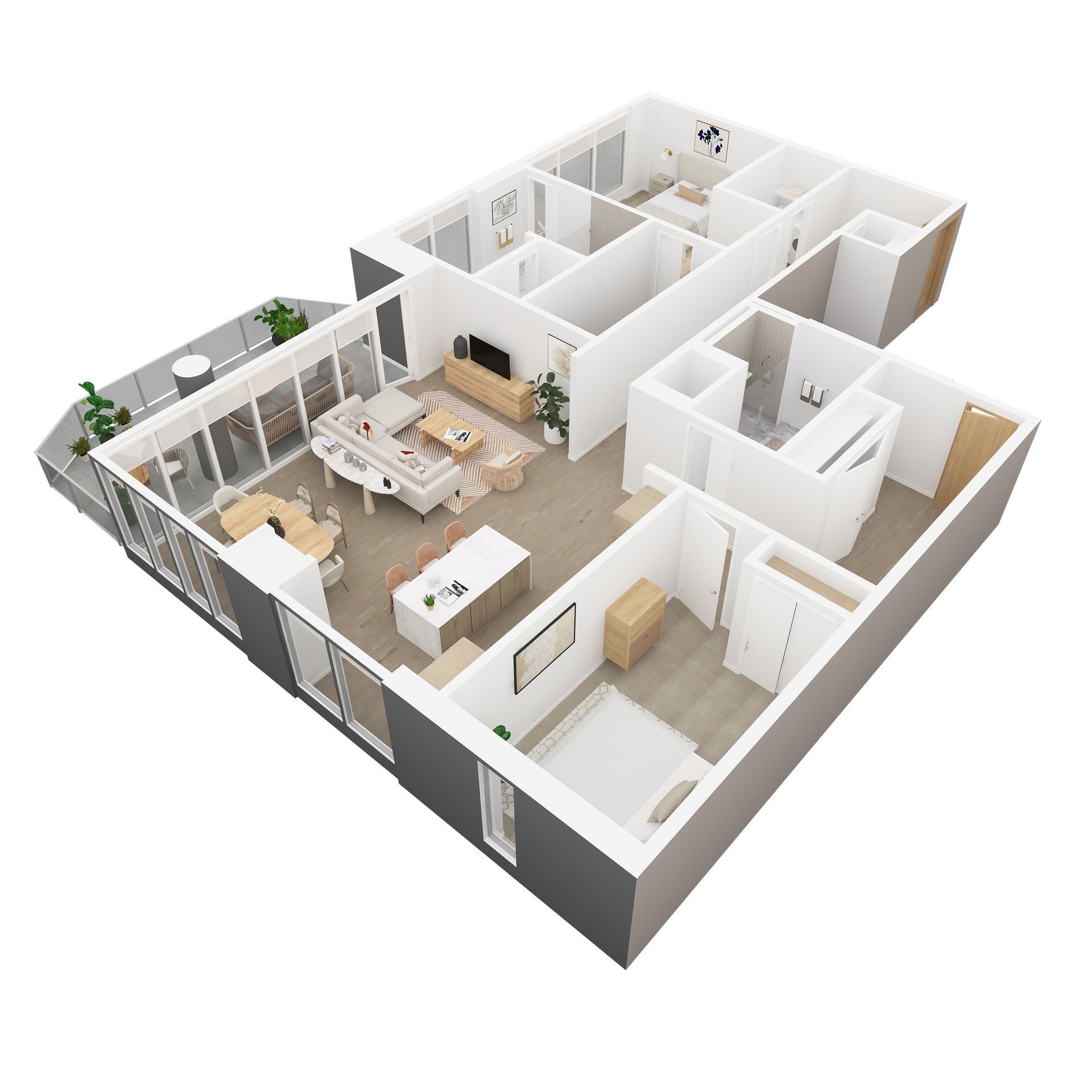 PH1 Floor Plan View 1